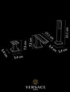 Versace Superbe Bathtub Set in Gold Finish Signature Medusa Detail