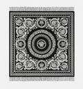Versace Throw Blanket Plaid Barocco and Medusa in Wool Retail $1350