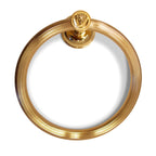 Versace Classic Ring Towel Holder in Gold Finish Signature Medusa Details