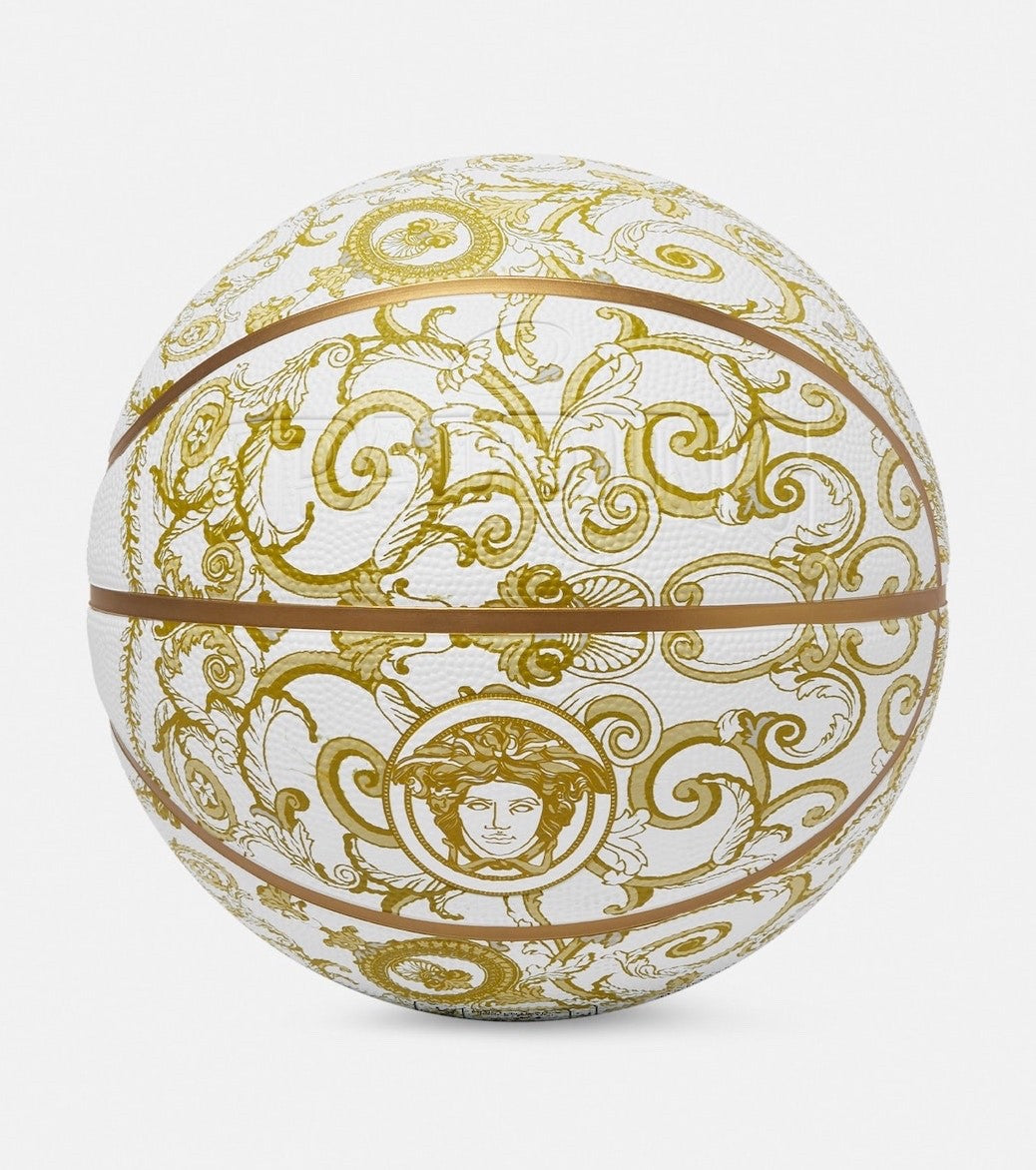 Versace Medusa Gala in White and Gold Standard Size