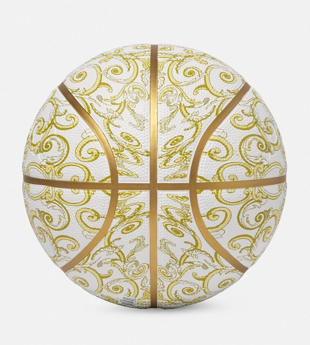 Versace Medusa Gala in White and Gold Standard Size