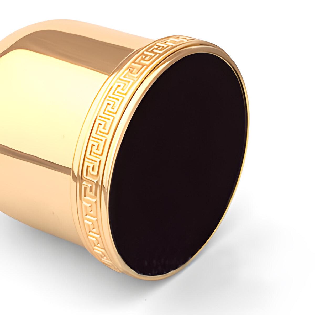 Versace Classic Soap Dispenser in Gold Finish Signature Medusa Details