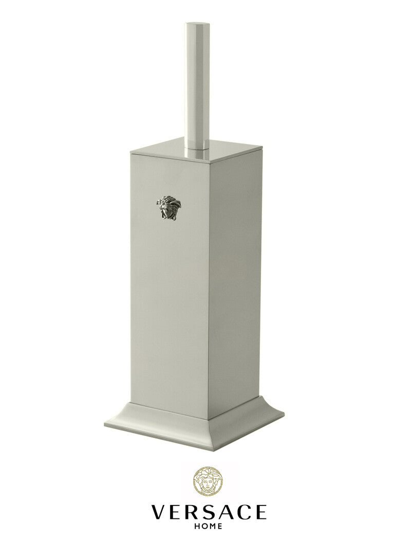Versace Superbe Toilet Brush in Chrome Finish Signature Medusa Detail