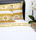 Versace I ♡ Baroque King Size Pillowcase Set All Over Print Retail $275