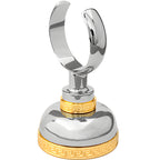 Versace Classic Wall Mounted Cup Holder Chrome Gold Finish Signature Medusa