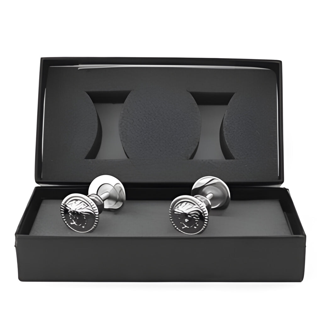 Versace Classic Cabinet Knobs in Chrome Signature Medusa Details